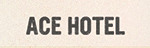 Ace Hotel Logo