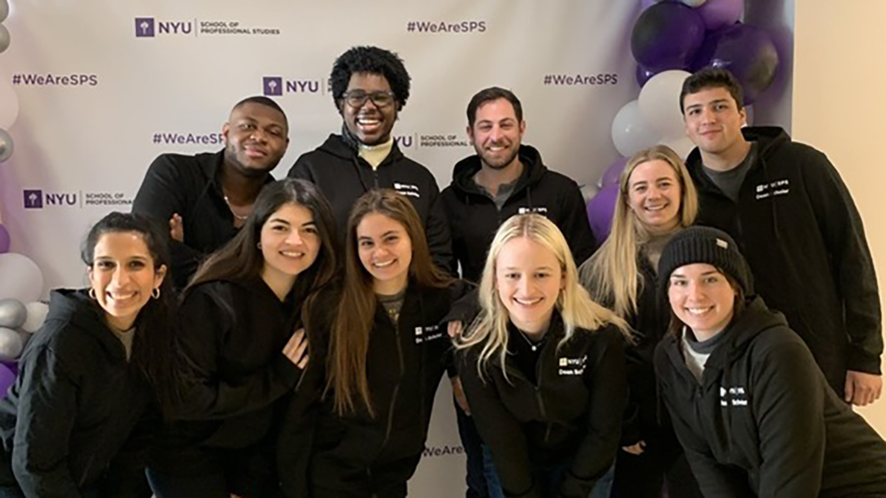Group photo of students