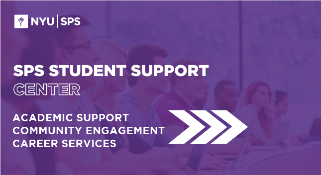 SPS Student Support Center - Academic Support Community Engagement Career Services